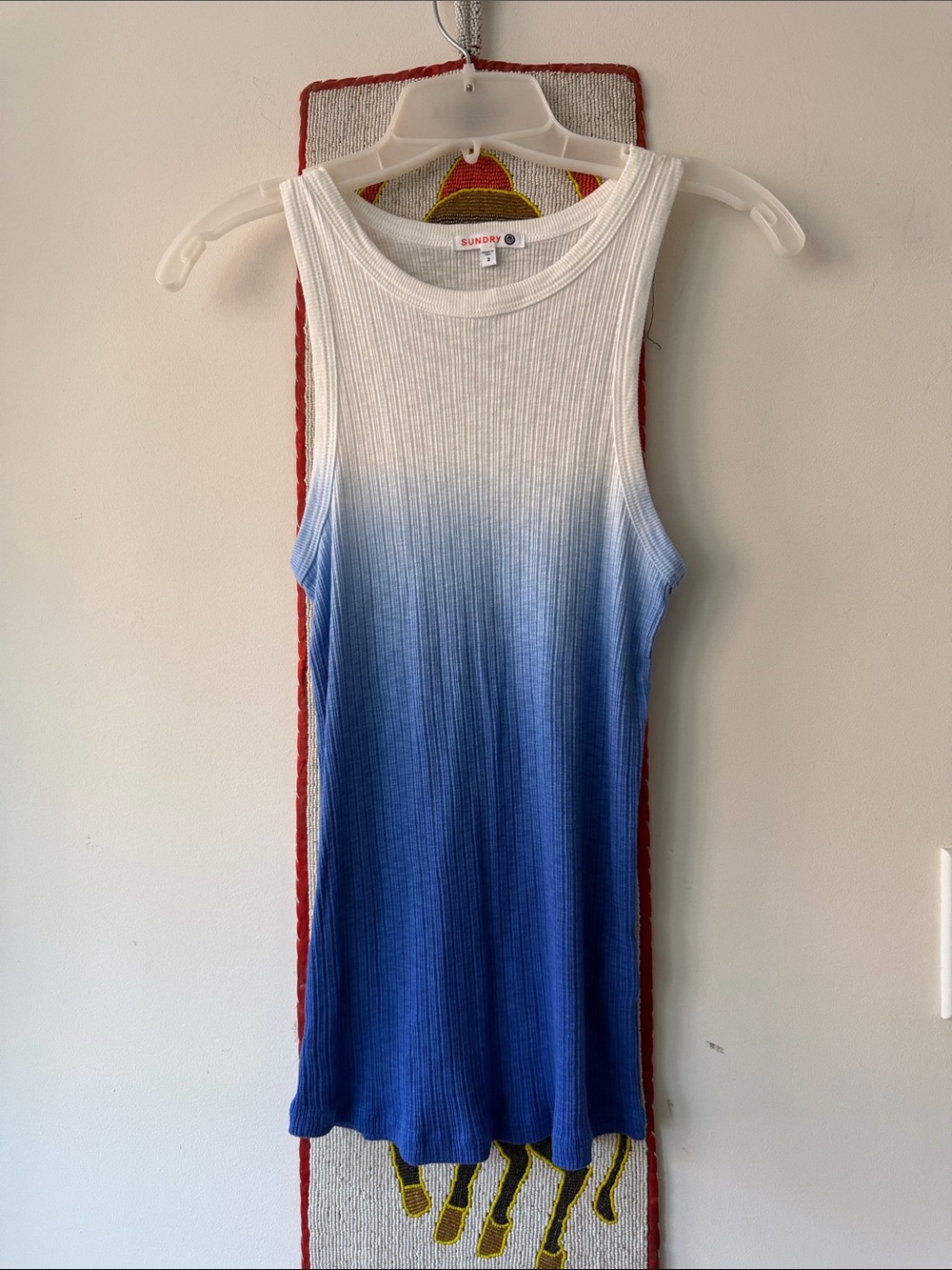 “Sundry” Regalia Ombré High Neck Tank Top